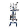 Glass Jacketed Reactor with cover lift and  body turn function TOPR-20L