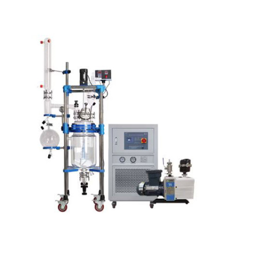 Glass Jacketed Reactor (Double Glass Reactor) TOPT-10L