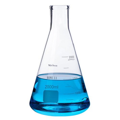 Conical flask, narrow neck